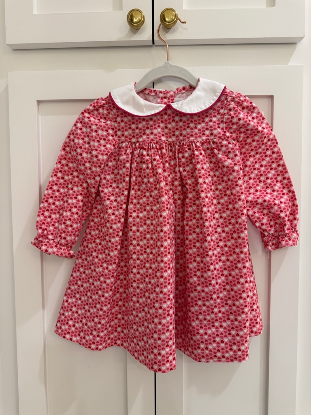 Funtasia Too Girls Red Valentines Hearts Print Dress 18M